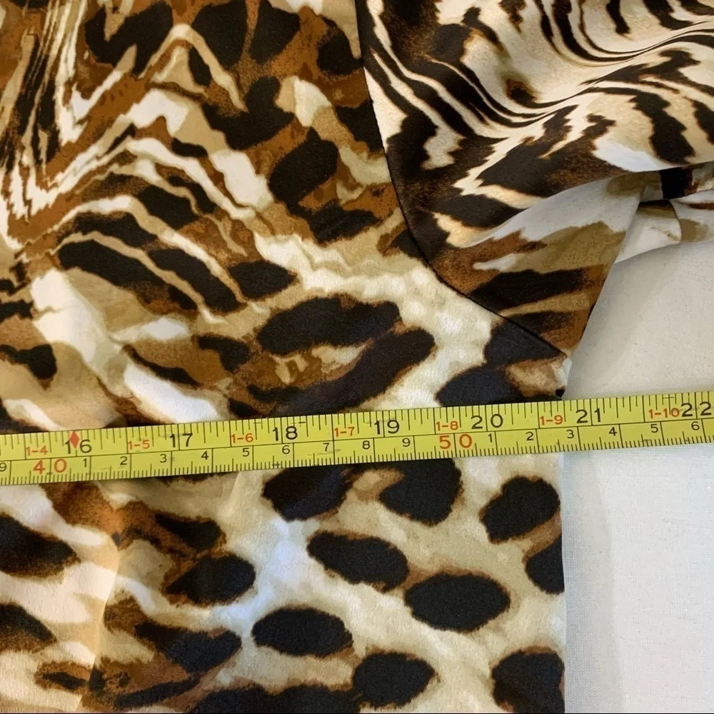 Worthington Animal Print Top